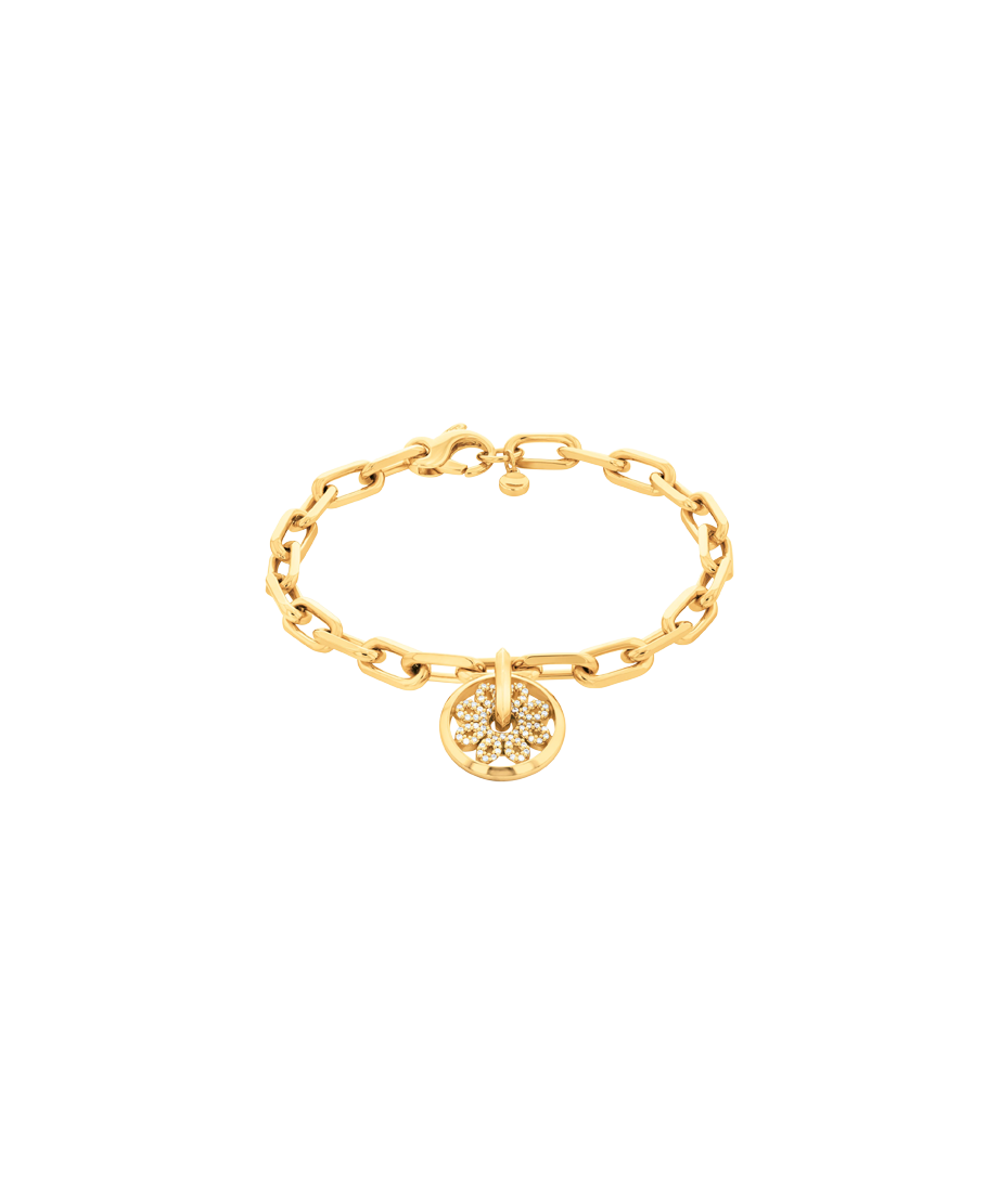 Fleur Bracelet 21.5 x 25.5mm, Quartz