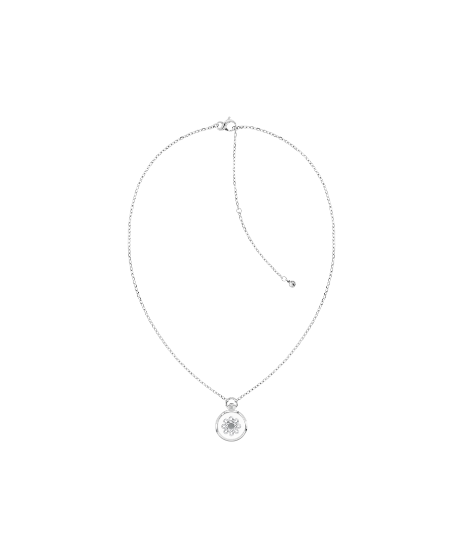 Fleur Necklace 21.5 x 25.5mm, Quartz